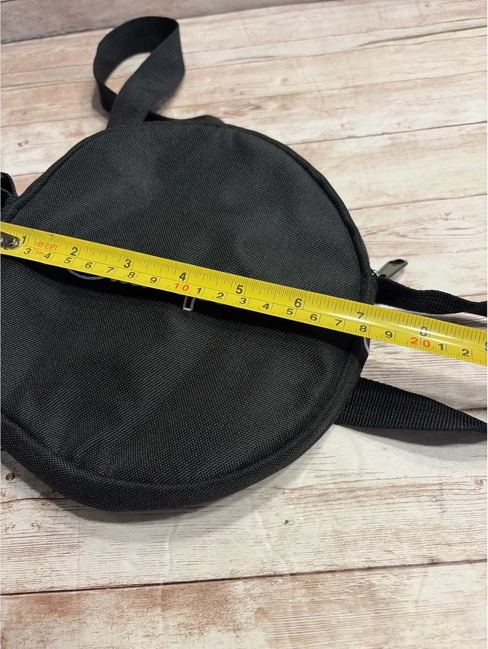 Champion Black Circle Crossbody Canvas